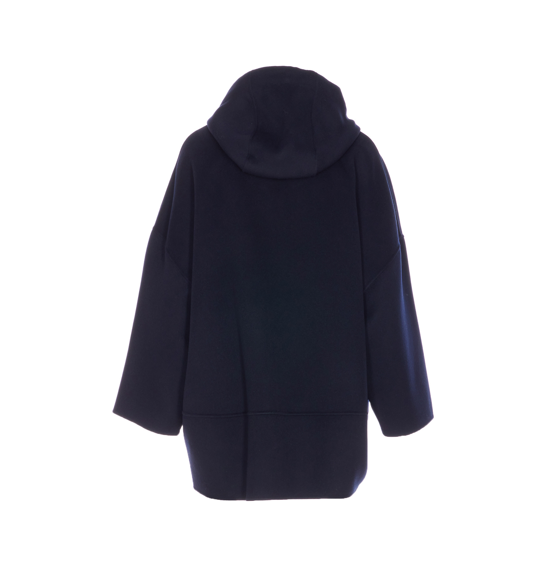 Max Mara Long-sleeved Casual Jacket In Blue