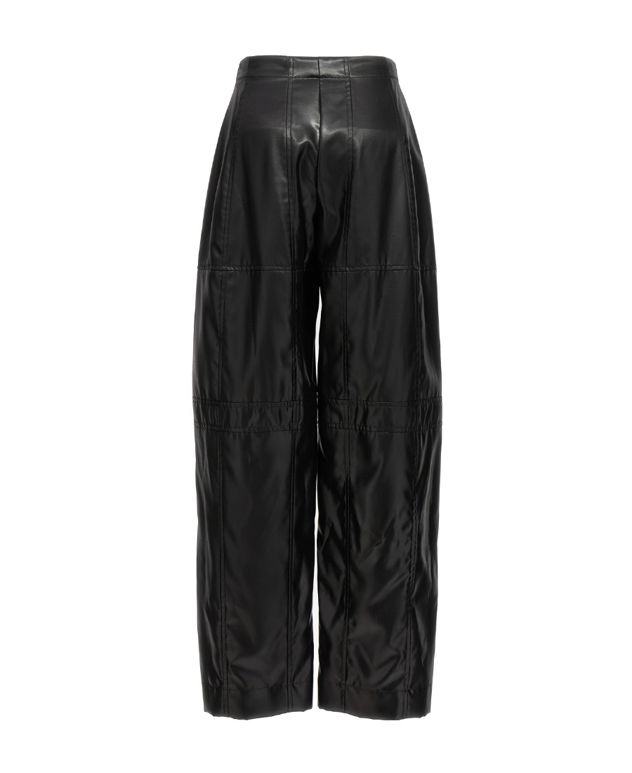 Jil Sander High-waisted Straight-leg Trousers In Black