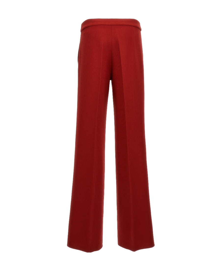 Gianluca Capannolo Red Valerie Straight Leg Pants In Red