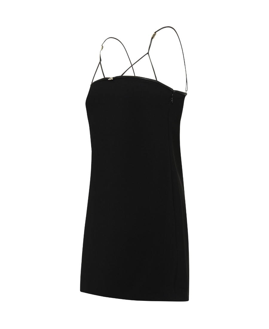 Dsquared2 Cut-out Strappy Minidress In Black