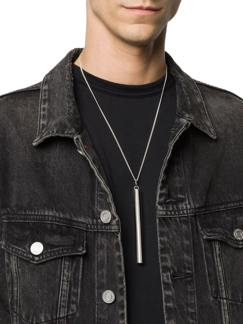 Ambush Oversize Pendant Necklace In White
