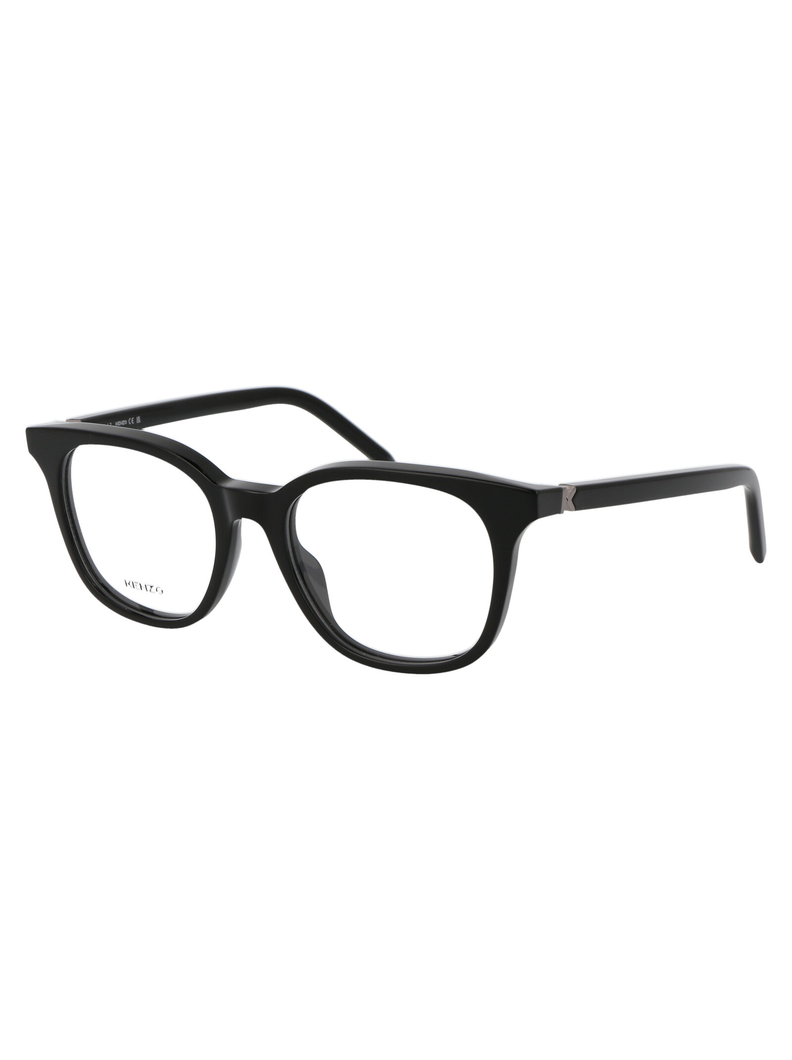 Kenzo Logo Glasses In Black