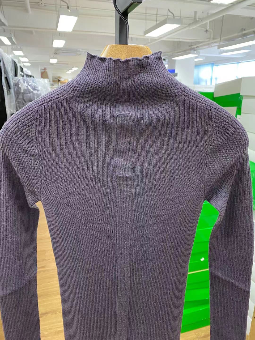 Rick Owens High-necked Slim Pullover In Black