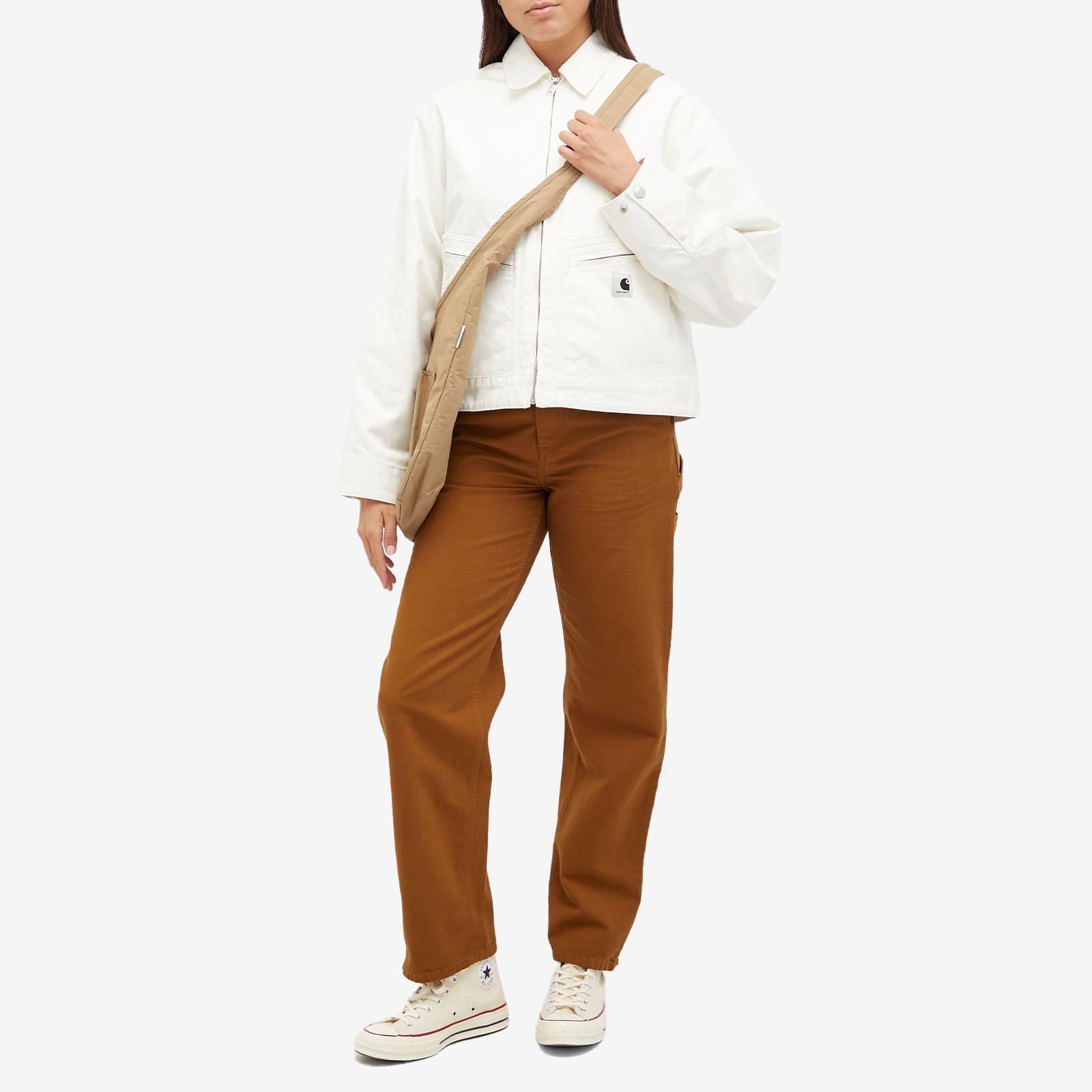 Carhartt Long-sleeved Jacket In White