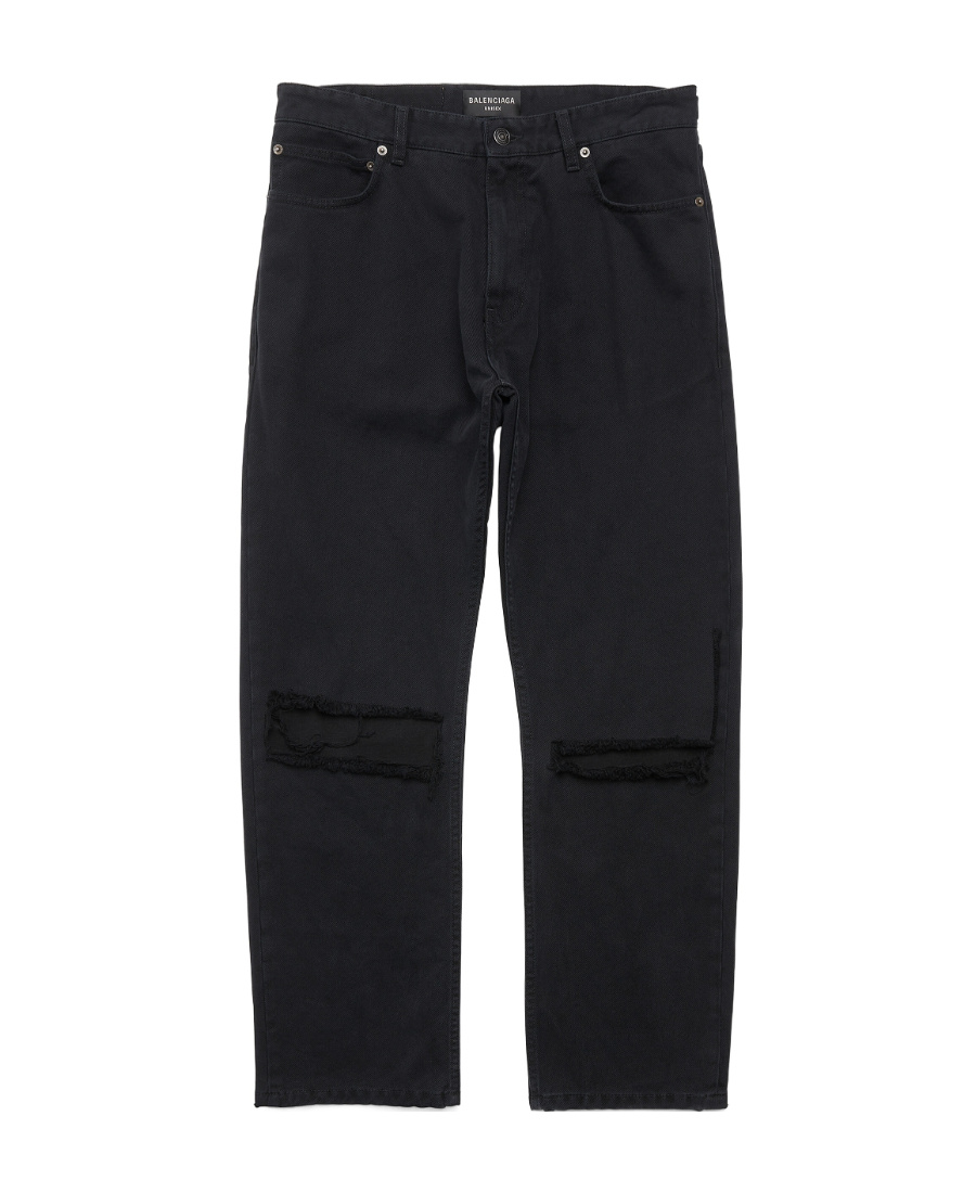 BALENCIAGA BALENCIAGA STRAIGHT-LEG DENIM JEANS