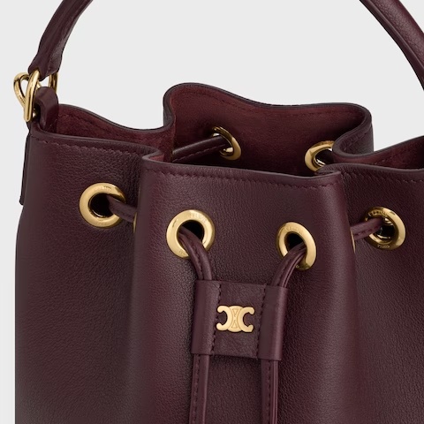 Celine Teen Clara Bag In Supple Grained Calfskin