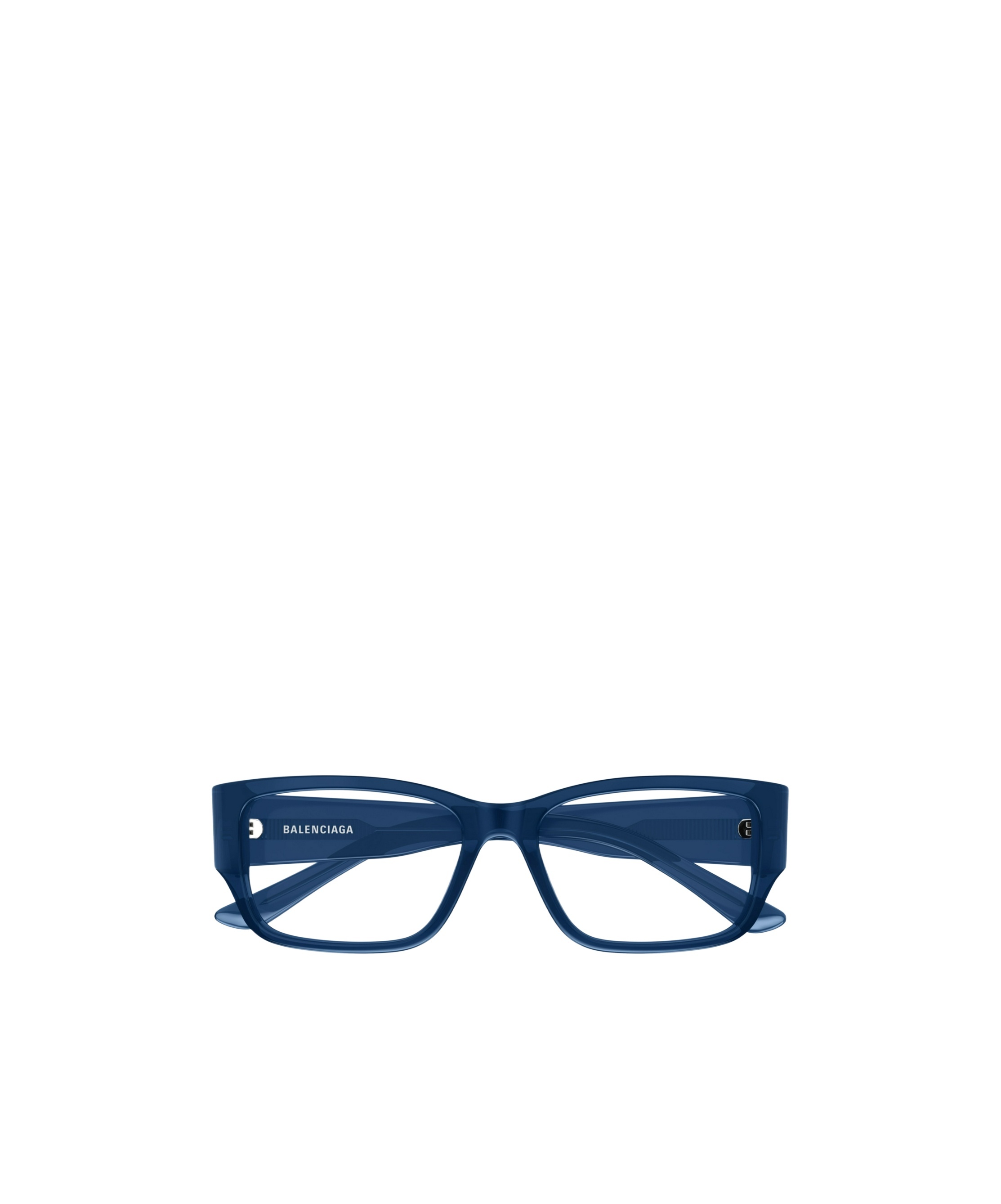 Balenciaga Rectangular-frame Flat Mirror In Blue
