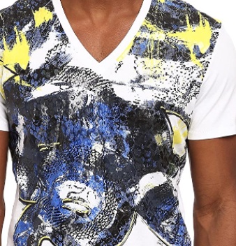 Just Cavalli Printed T-shirt In Multicolor