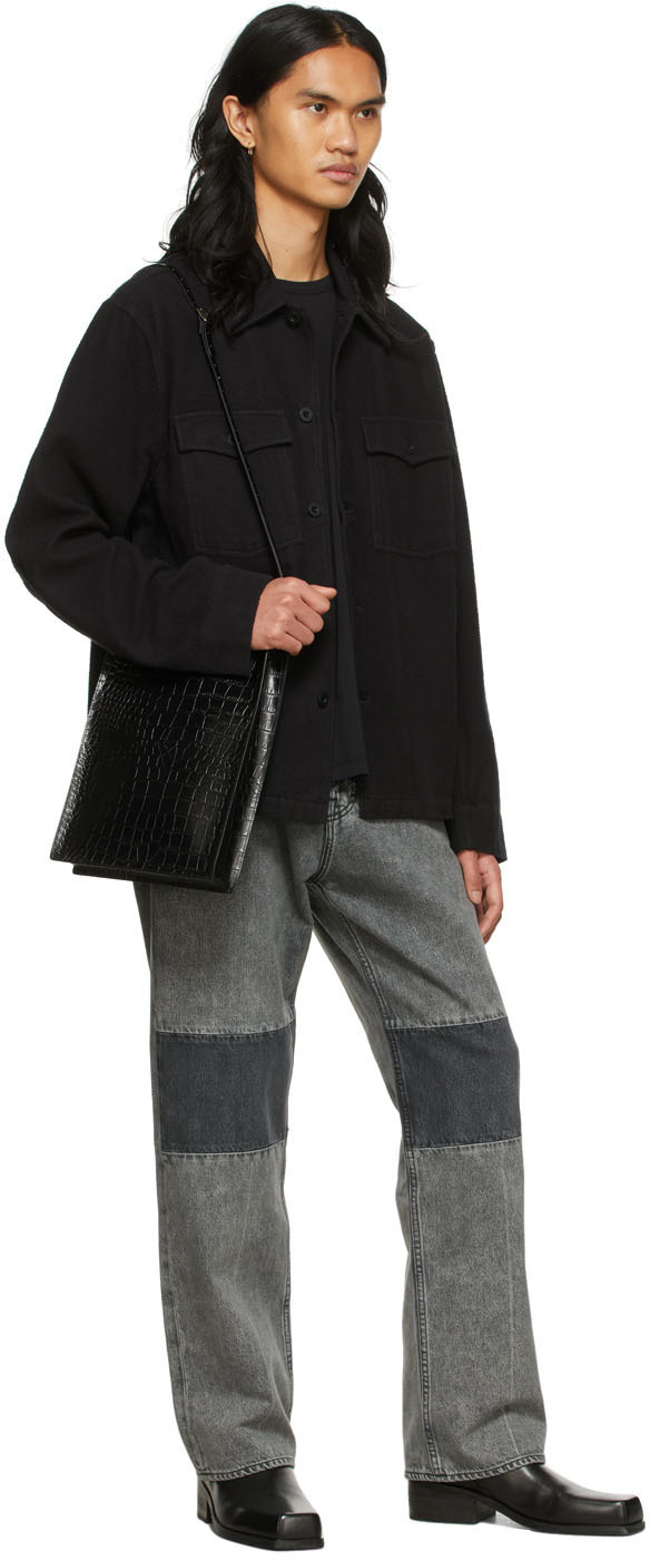 Our Legacy New Box T-shirt In Black In Nero