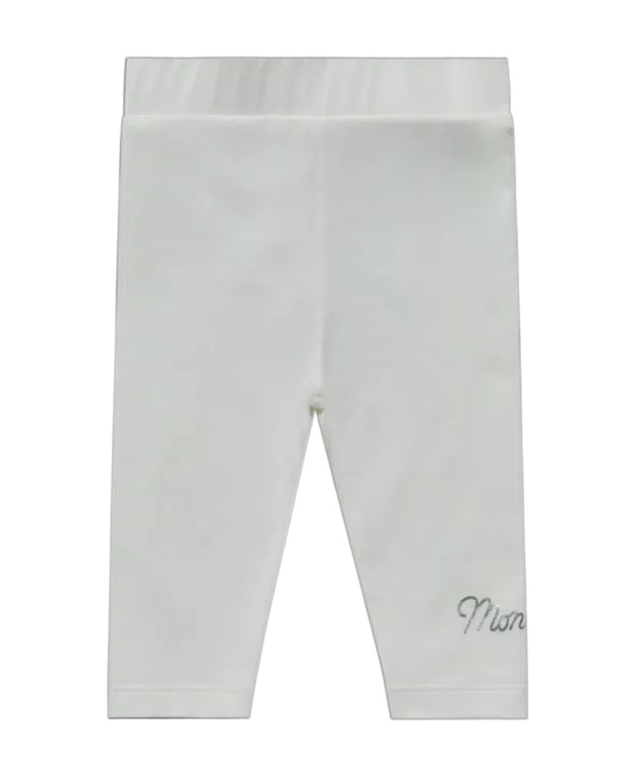 Moncler Logo Leggings White In White