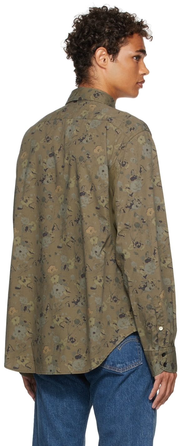 Rag & Bone Pursuit Rove Button-up Shirt In Green