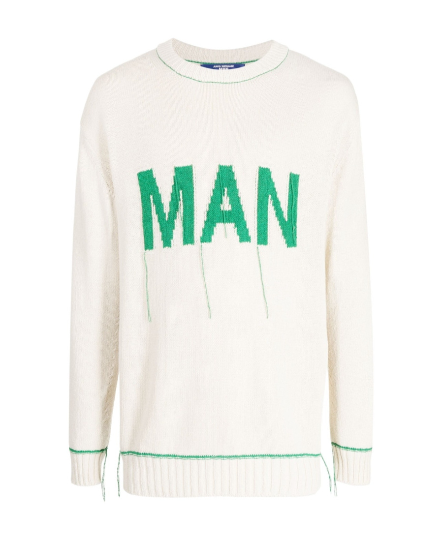 Junya Watanabe Man Sweater In White