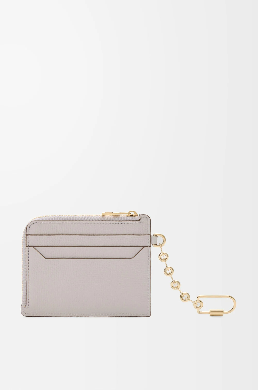 Loewe Anagram Square Card Holder In Pink