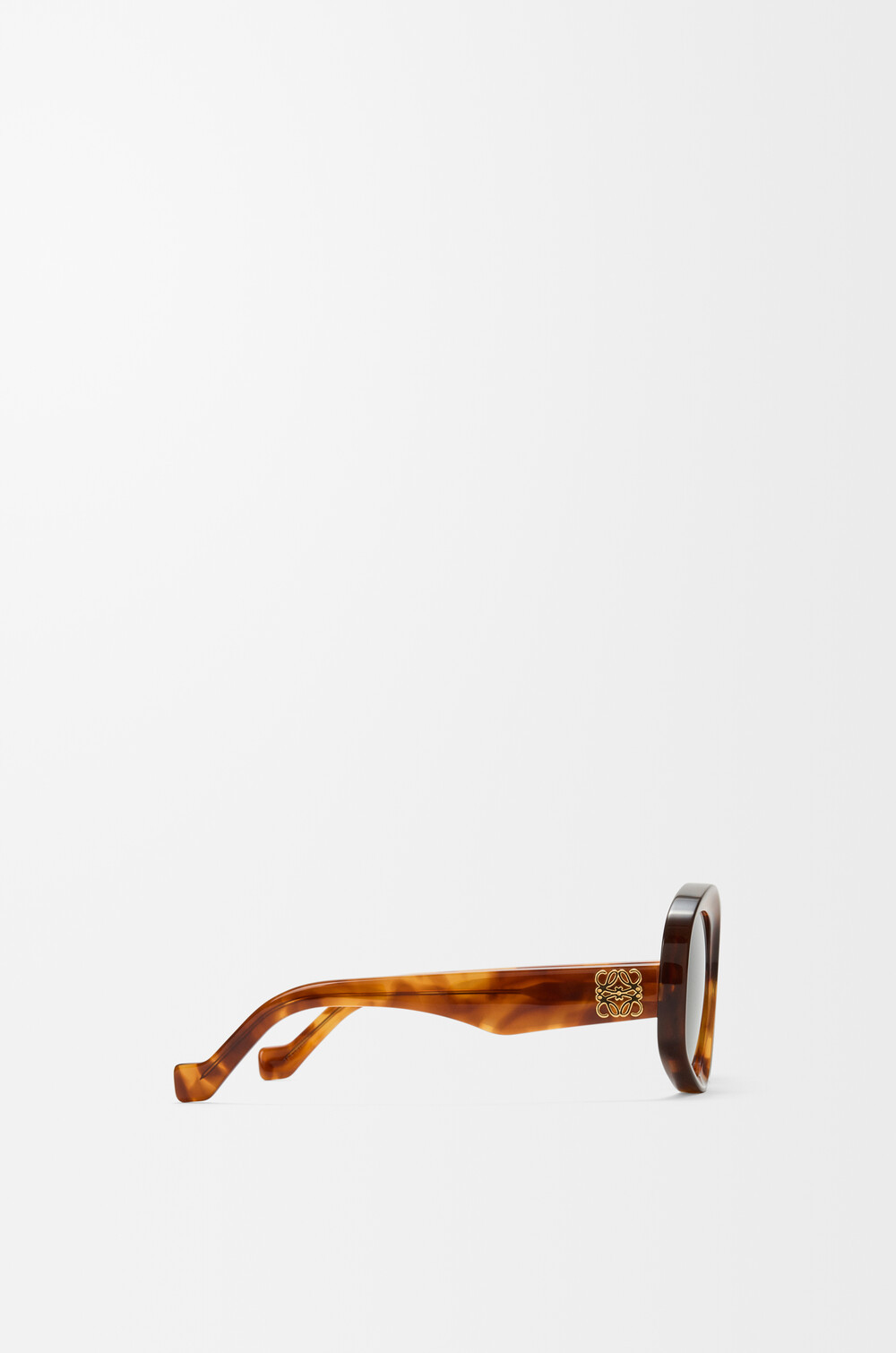 Loewe Occhiali Da Sole Beveled Pentagon In Brown