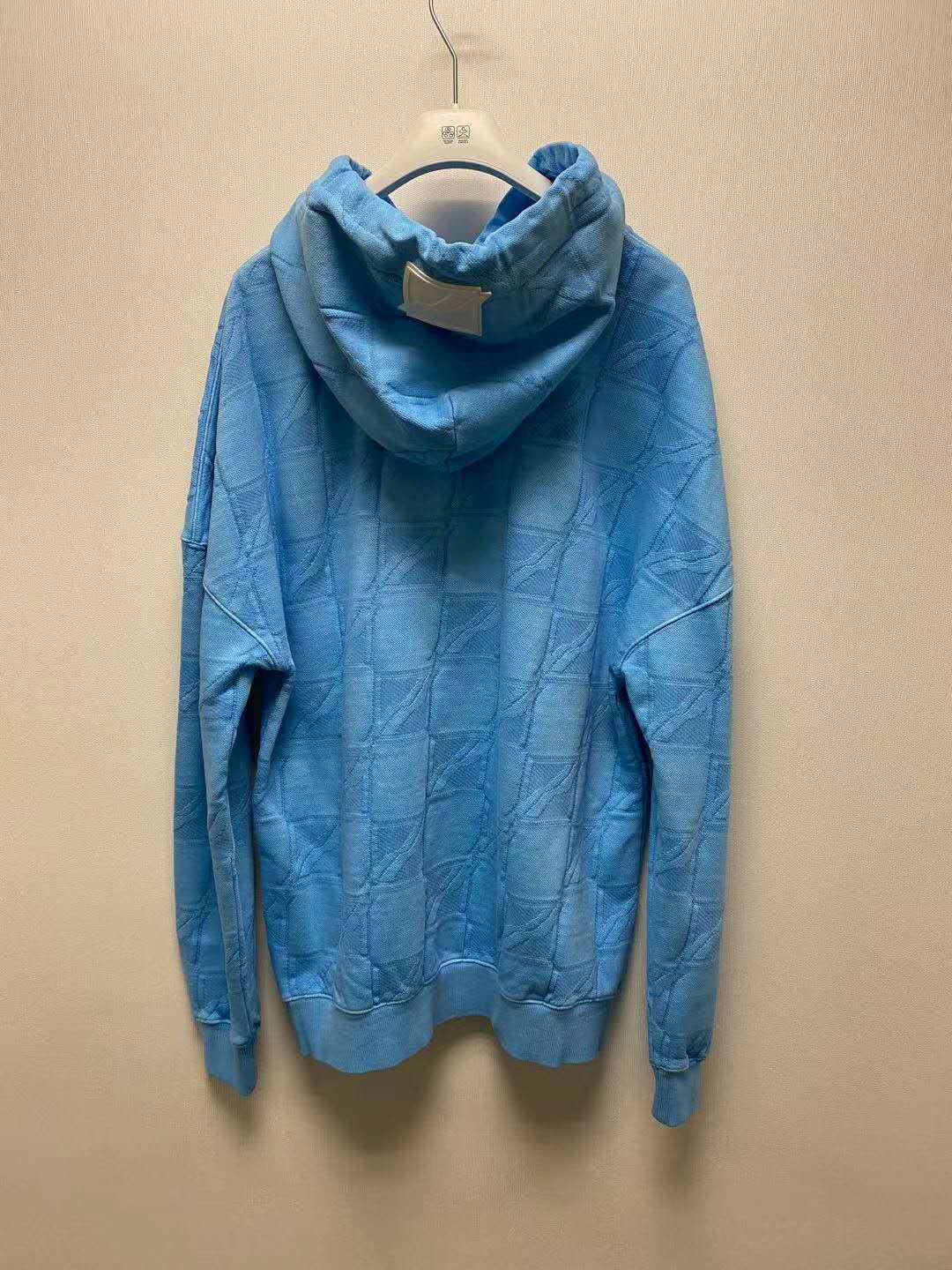 We11 Done Printed Pattern Sweater In Blue
