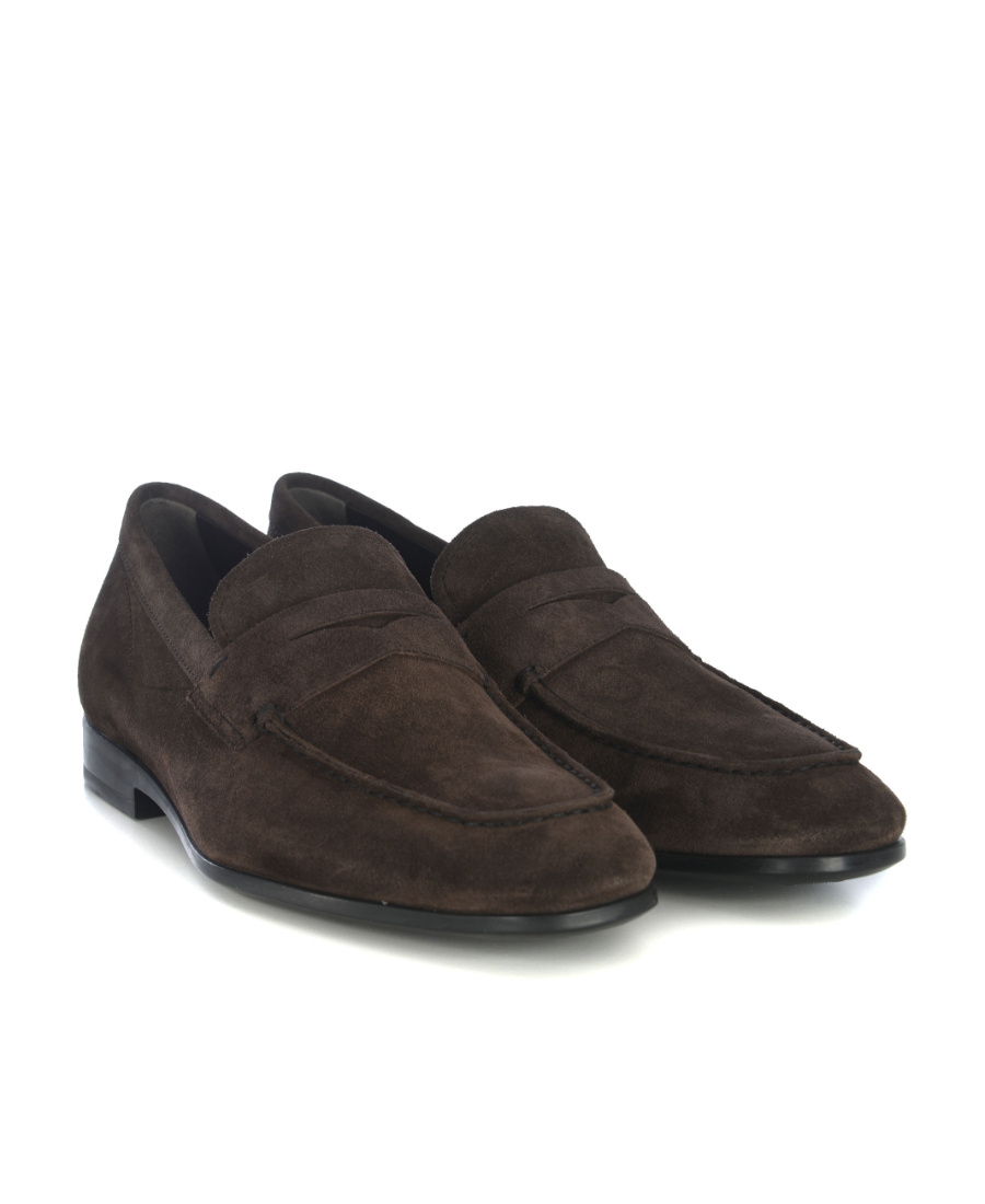 Tod's Low-heel Loafers In Black