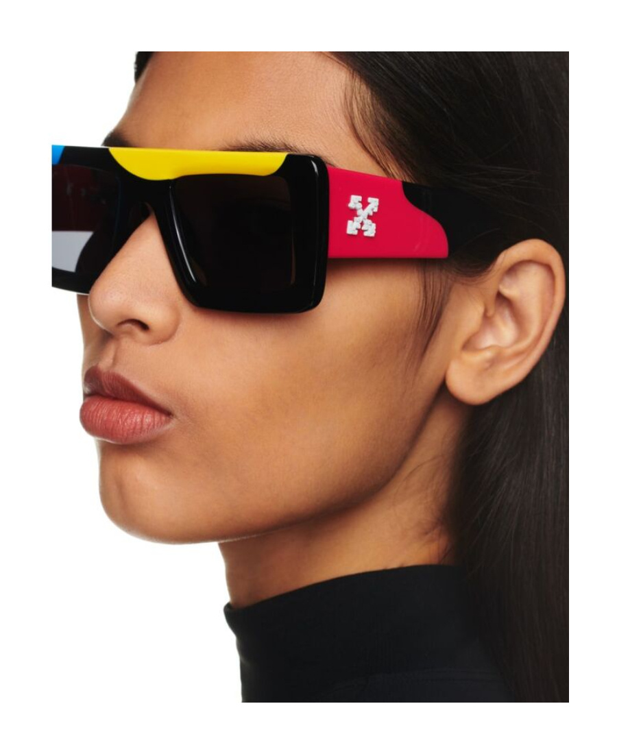 Off-white Seattle Rectangle-frame Sunglasses In Black
