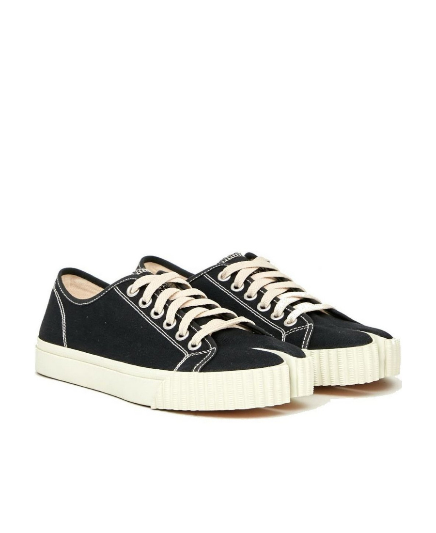 Maison Margiela Tabi-split-toe-sneakers In Black