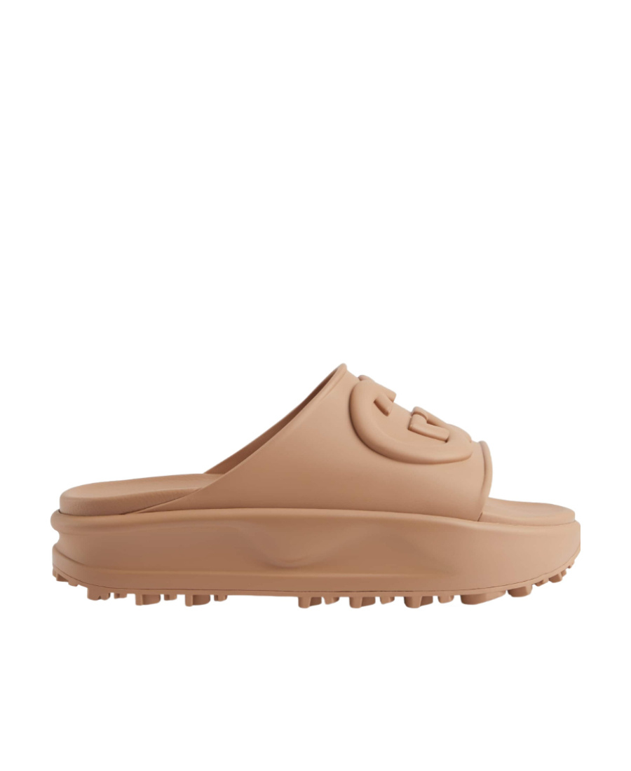 Gucci Interlocking G Slides 40 In Brown
