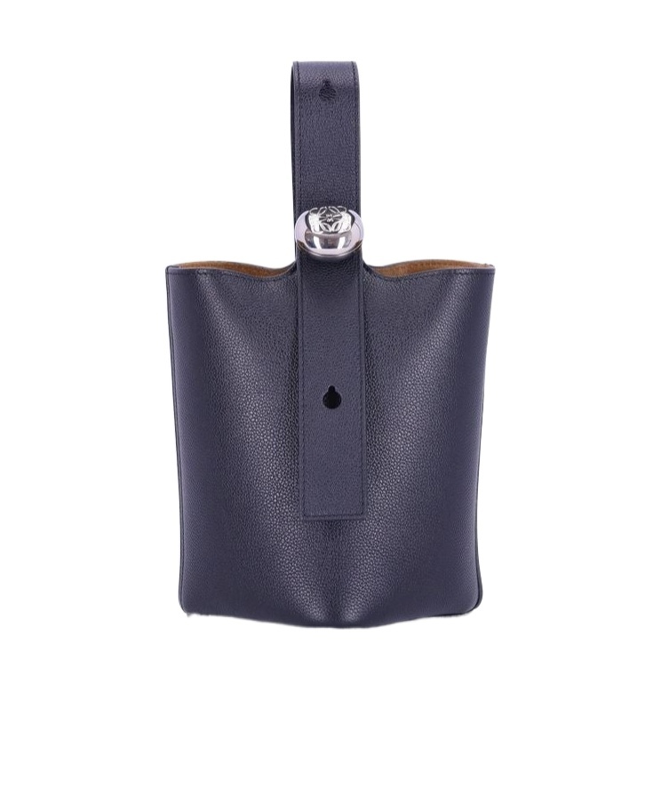 Loewe Mini Bucket Bag In Black
