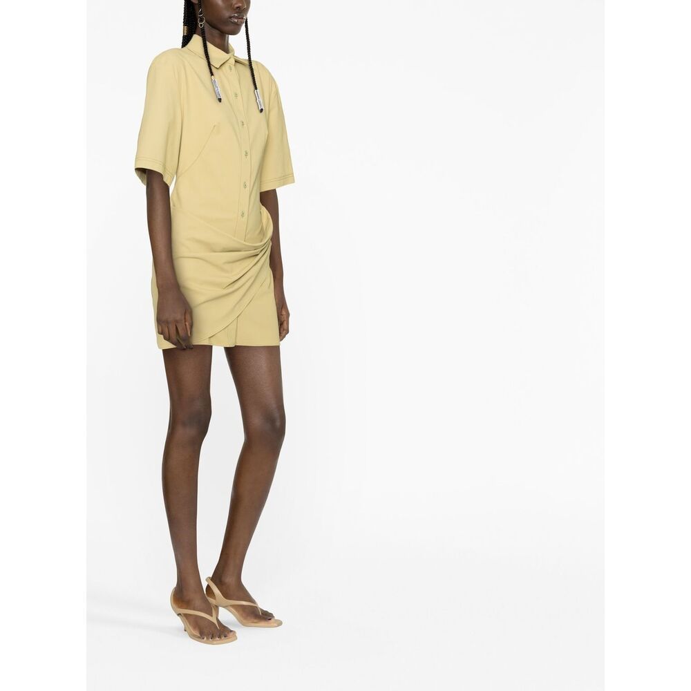 Jacquemus La Robe Camisa In Nude