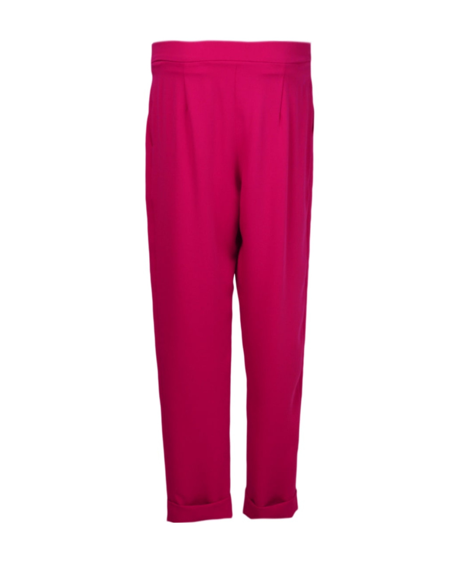 Shop P.a.r.o.s.h Elasticated-waist Tapered Trousers