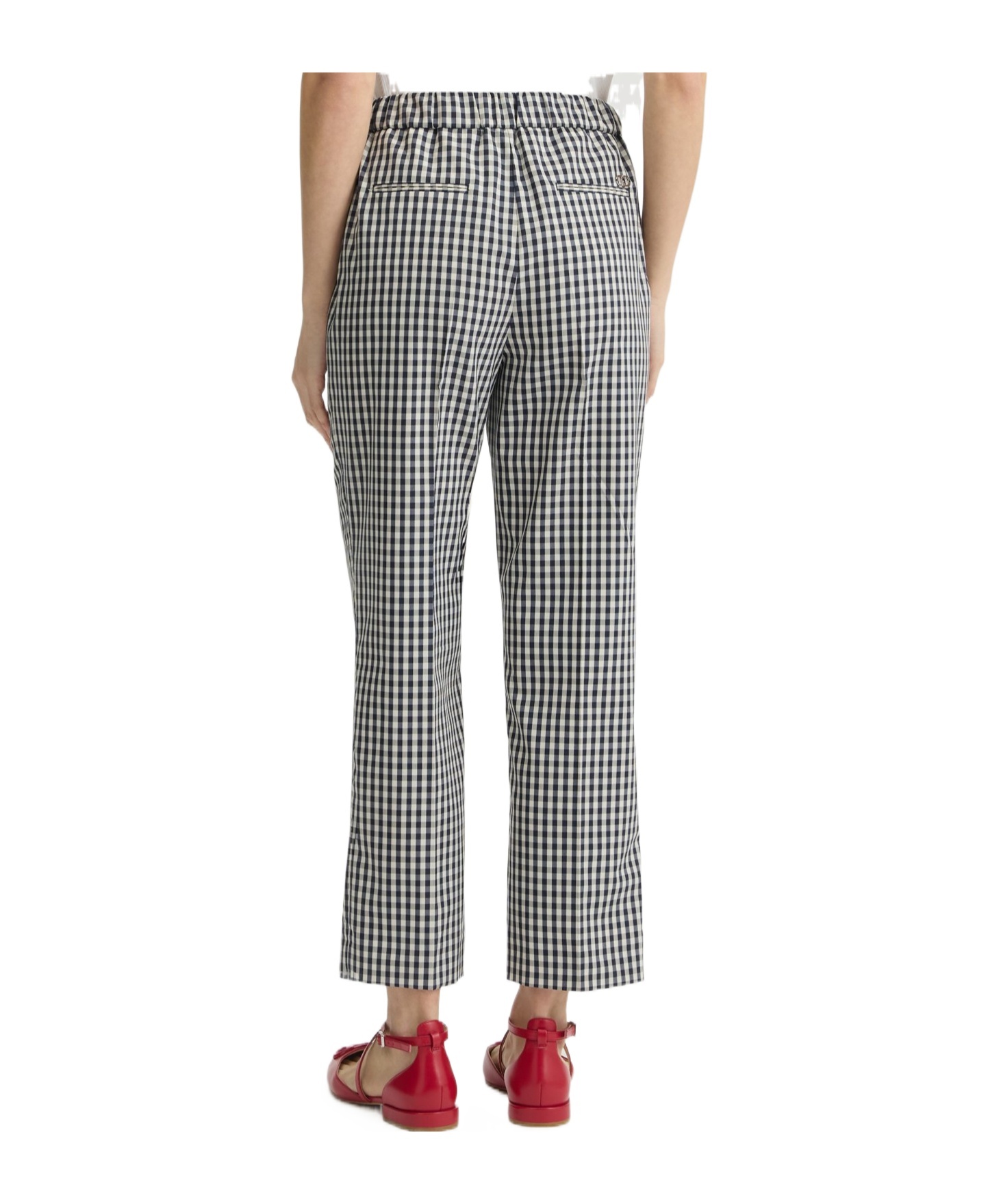 Liu •jo Check-pattern Cropped Trousers