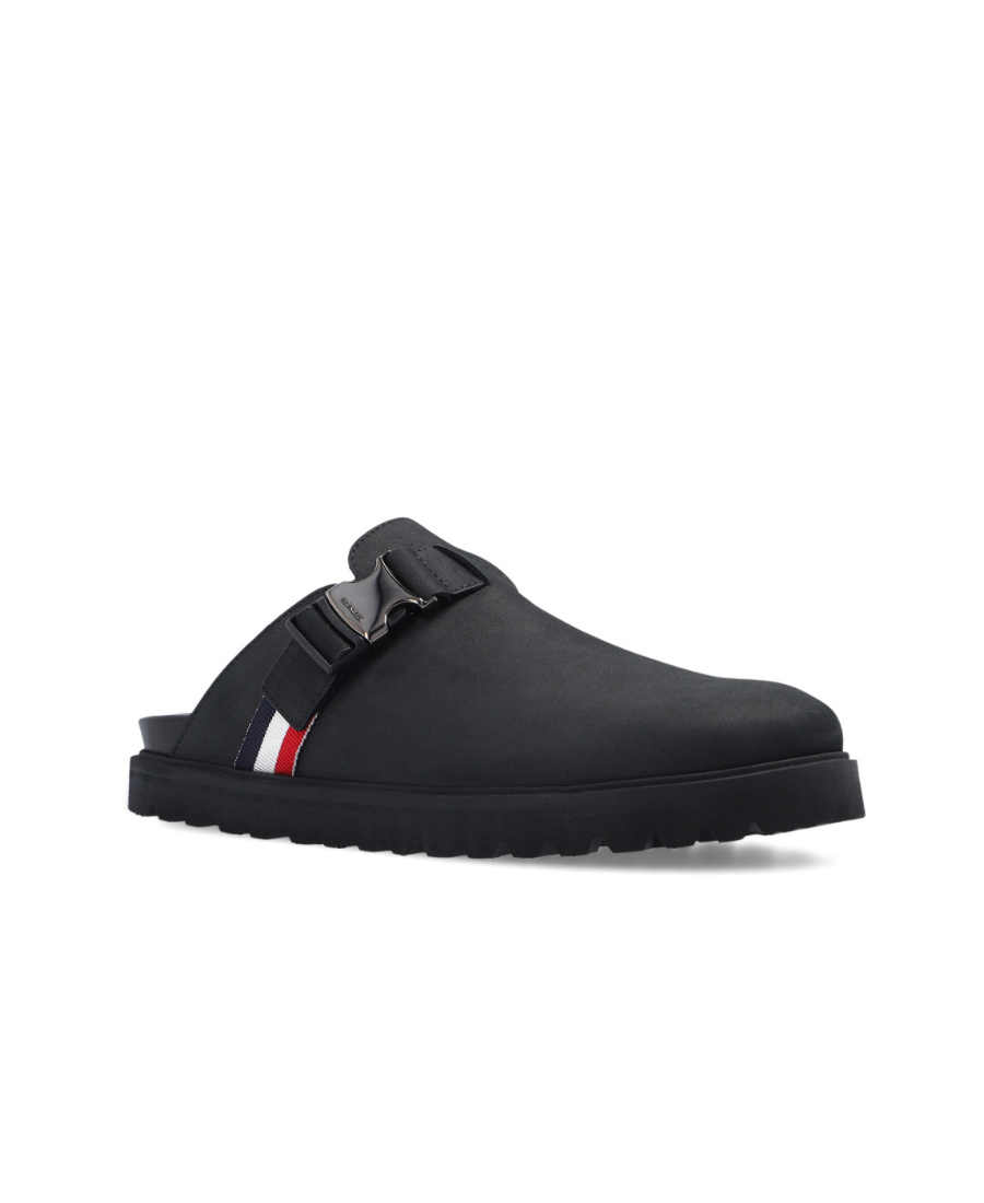 MONCLER LOGO-BUCKLE DETAIL SLIDES