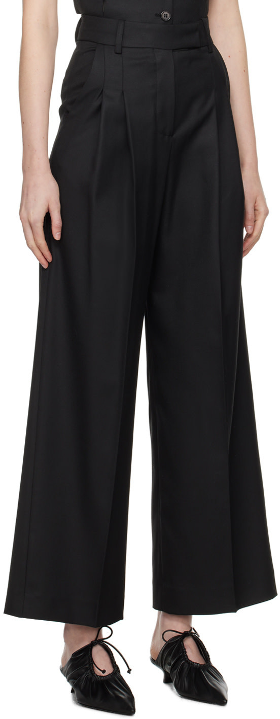 Shop By Malene Birger Cymbaria Wide-leg Trousers