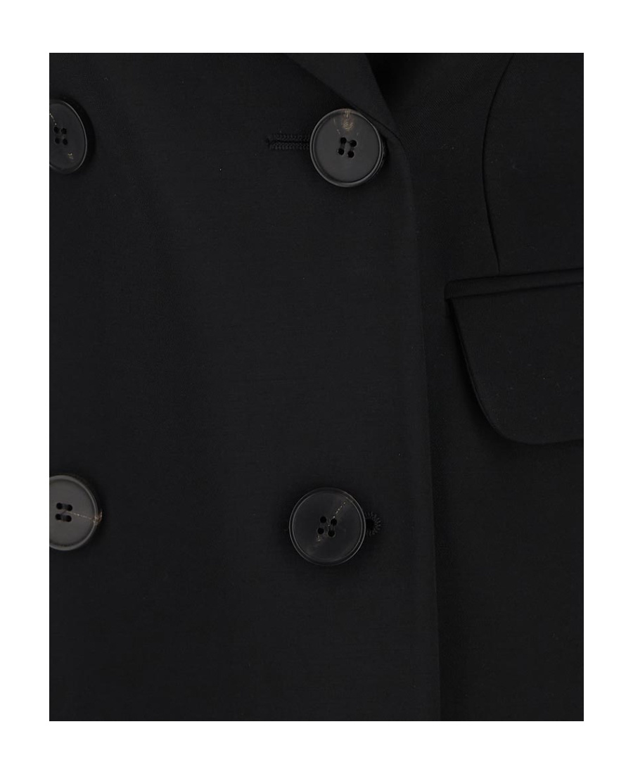 Alexander Mcqueen Women's Wool Blazer In Black