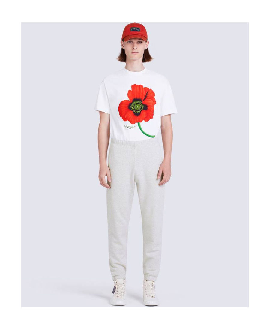 Kenzo Logo Tracksuit Bottoms In Nude