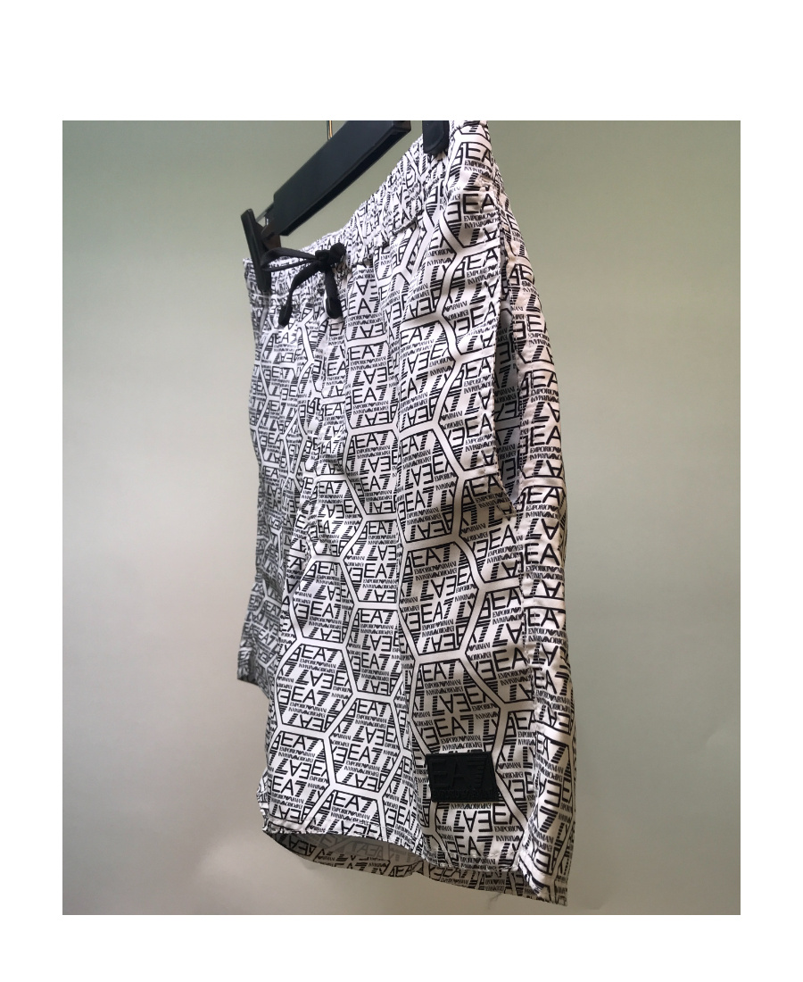 EA7 LOGO SHORTS