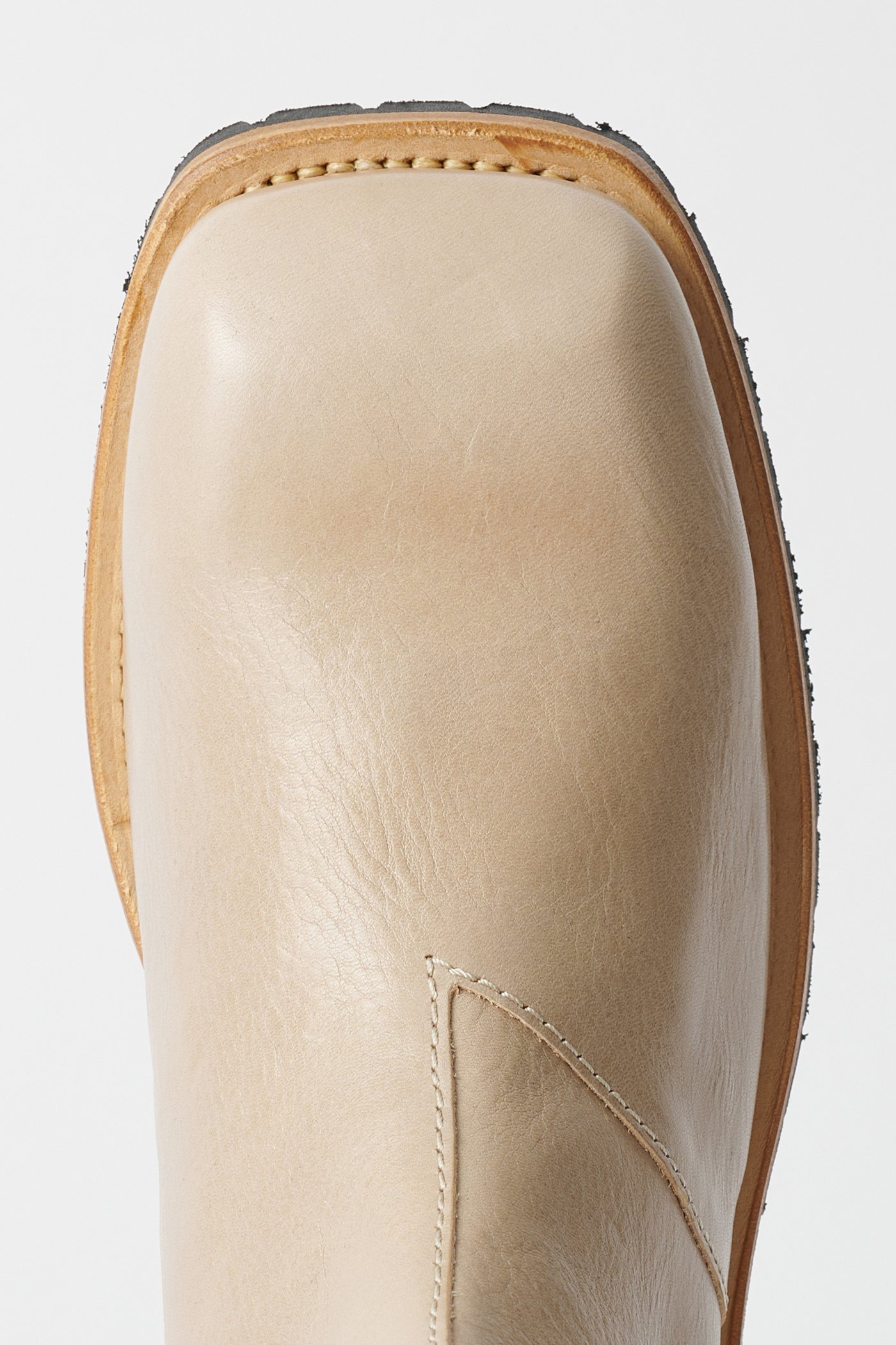 Our Legacy Square Toe Boots In Nude