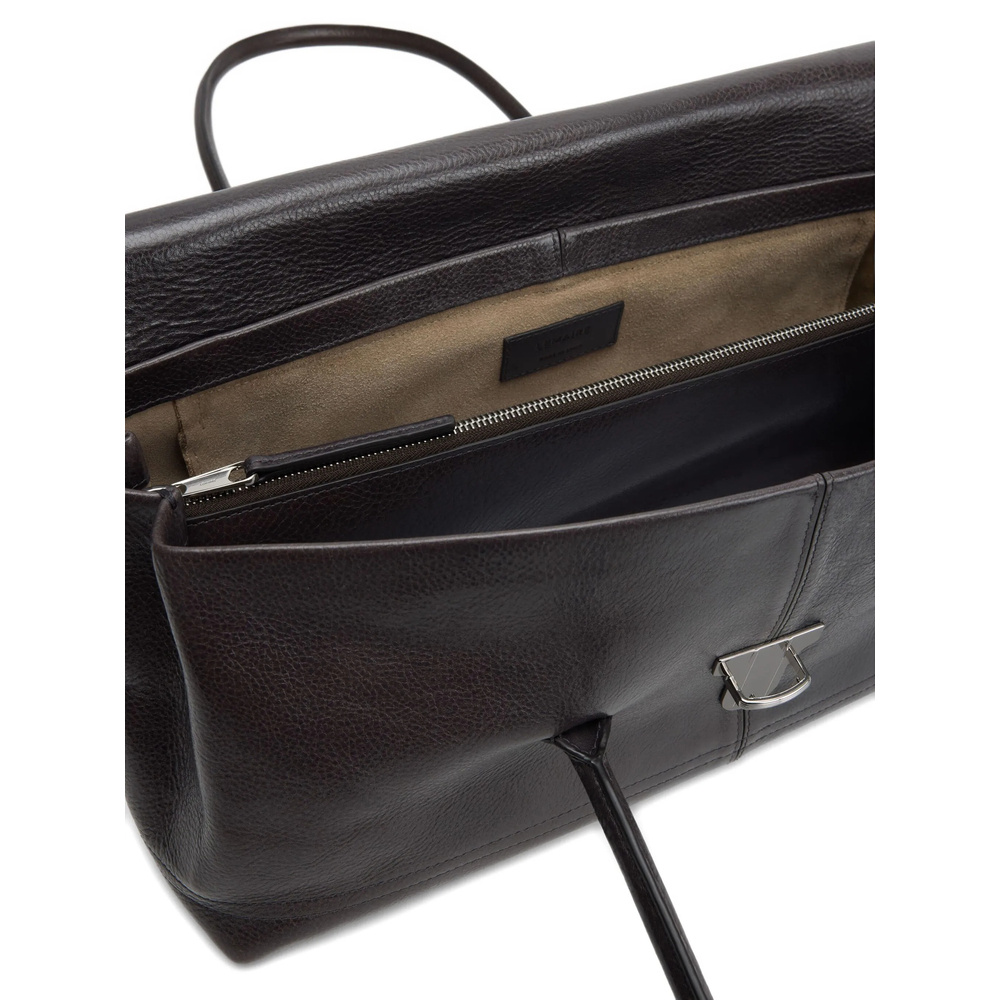 Lemaire Shoulder Gear Bag In Black