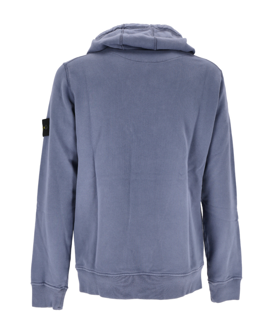 STONE ISLAND COMPASS-PATCH DRAWSTRING HOODIE