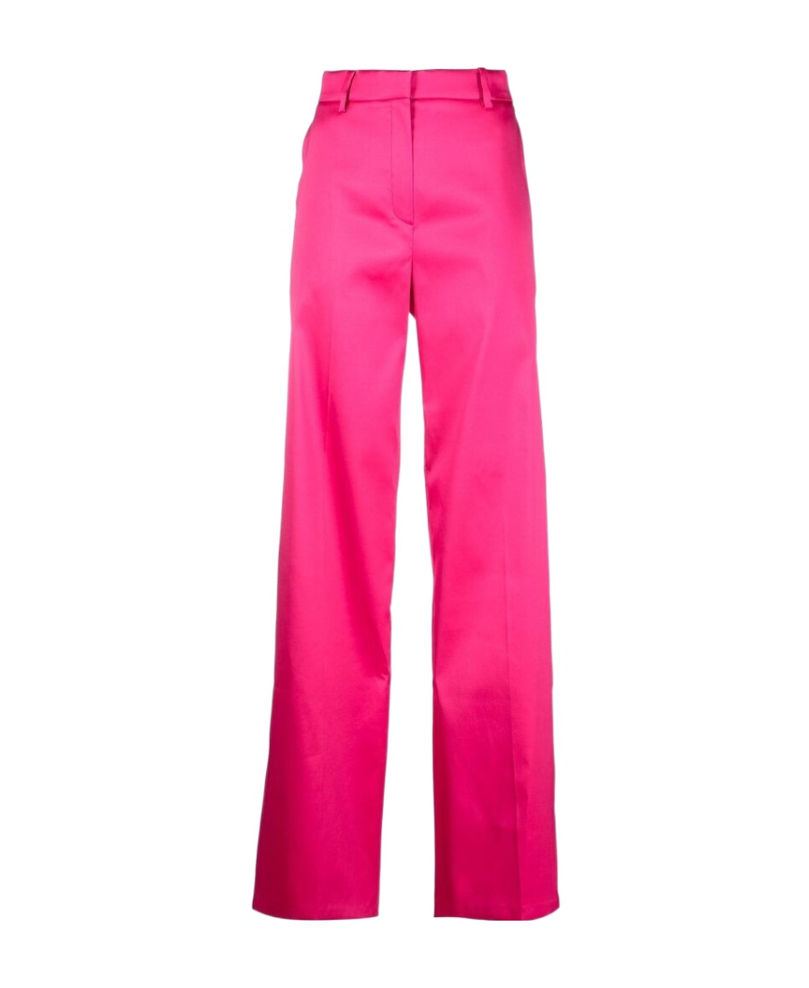 Magda Butrym Belt Ring Casual Pants In Pink