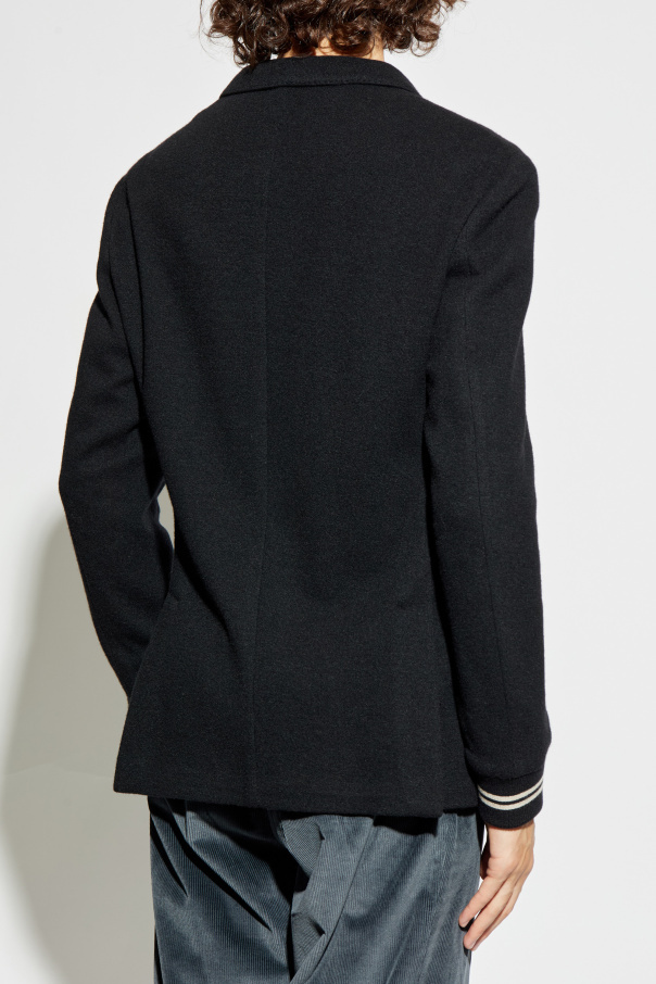 Eleventy Jacket With Detachable Hood In Black