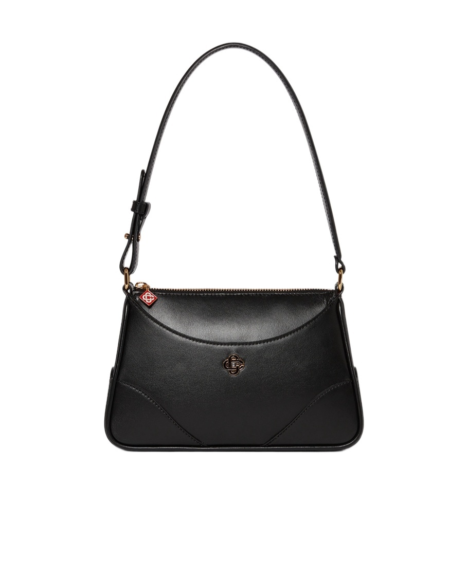 Casablanca Jeanne Pochette Shoulder Bag In Black
