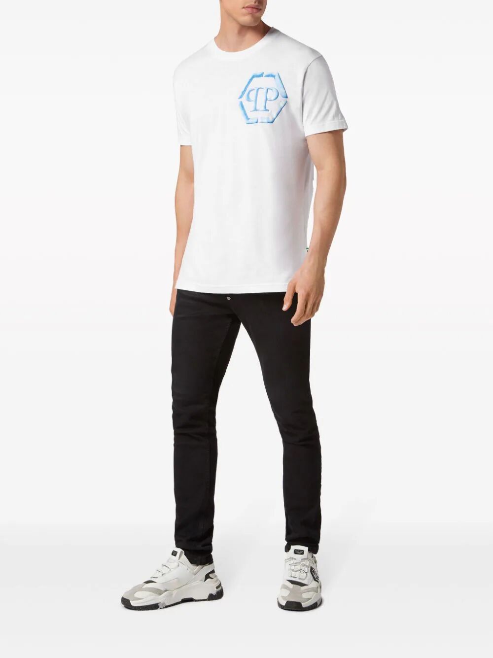Philipp Plein T-shirt With Logo In White