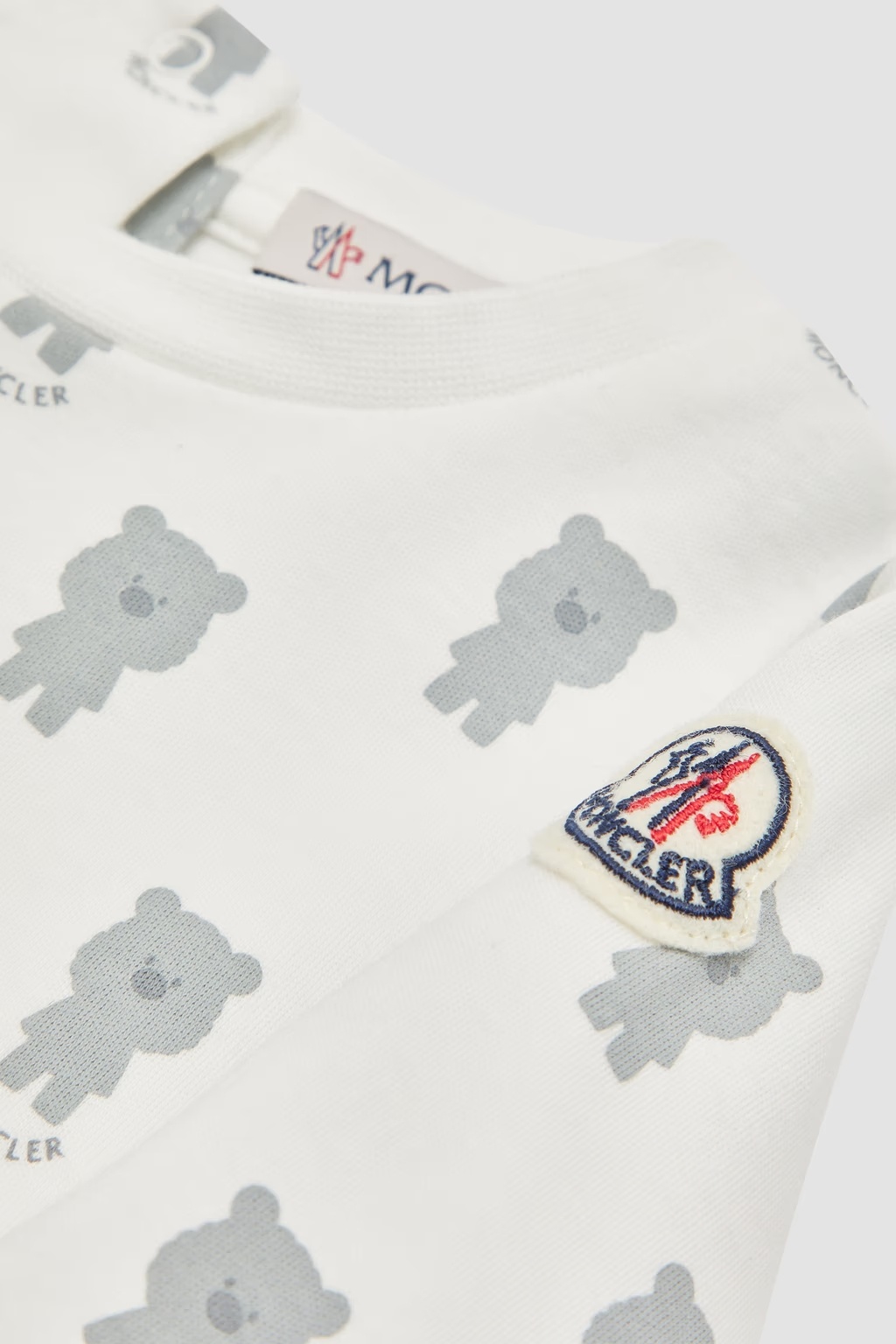MONCLER TEDDY BEAR PRINT COTTON SET
