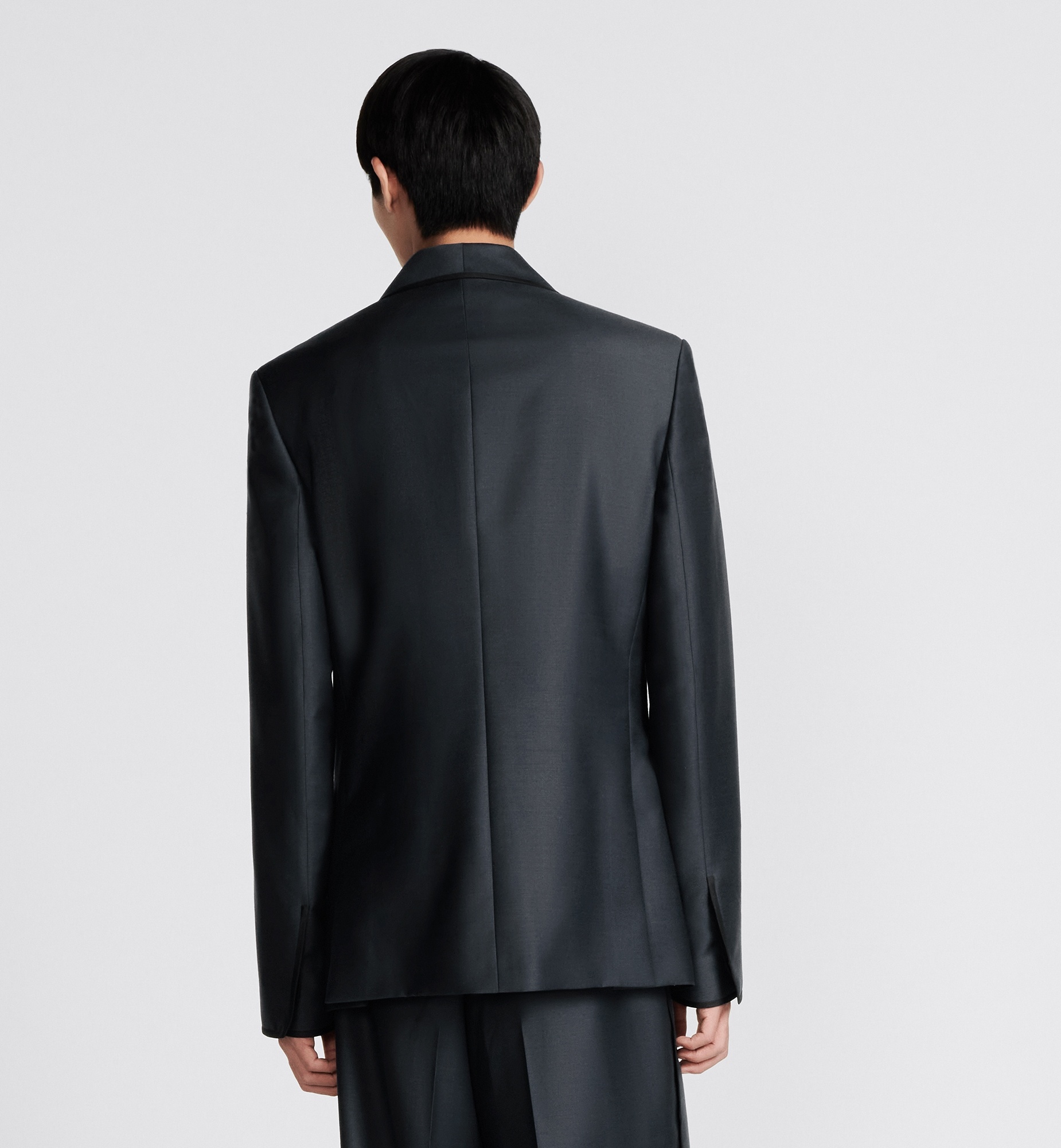 Dior Homme Oblique Tailored Jacket In Black