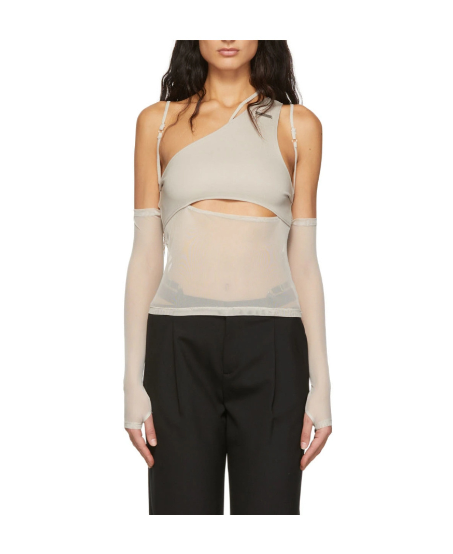 Heliot Emil Taupe Pelagia Tank Top In Nude