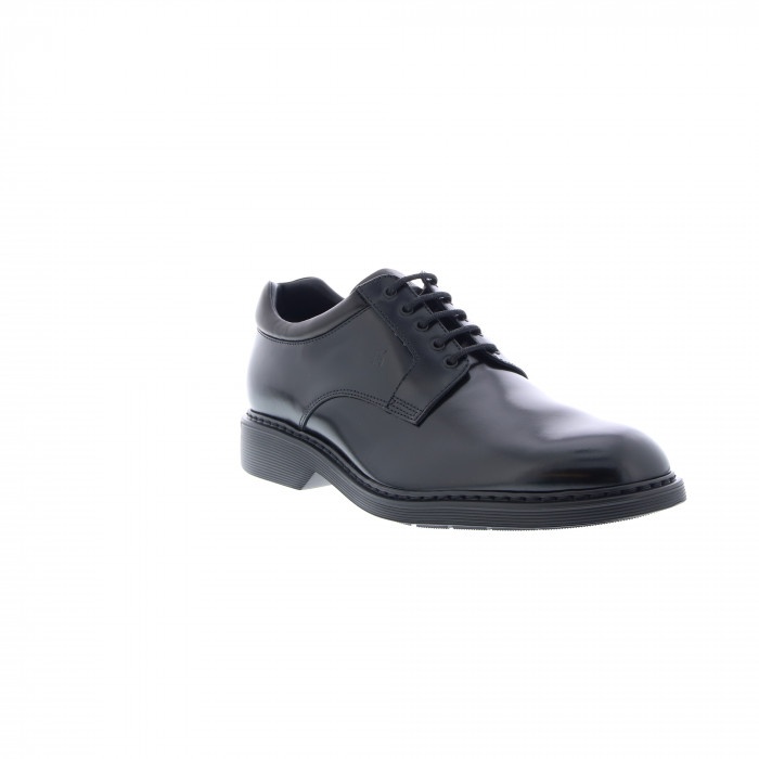Hogan Highlights Lace-up Shoes In Black