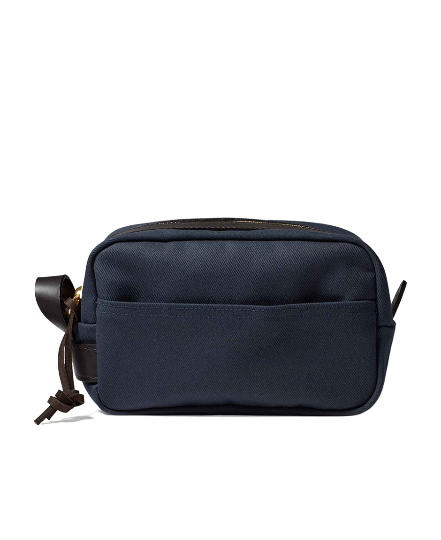 Filson Zippered Toilet Bag In Black