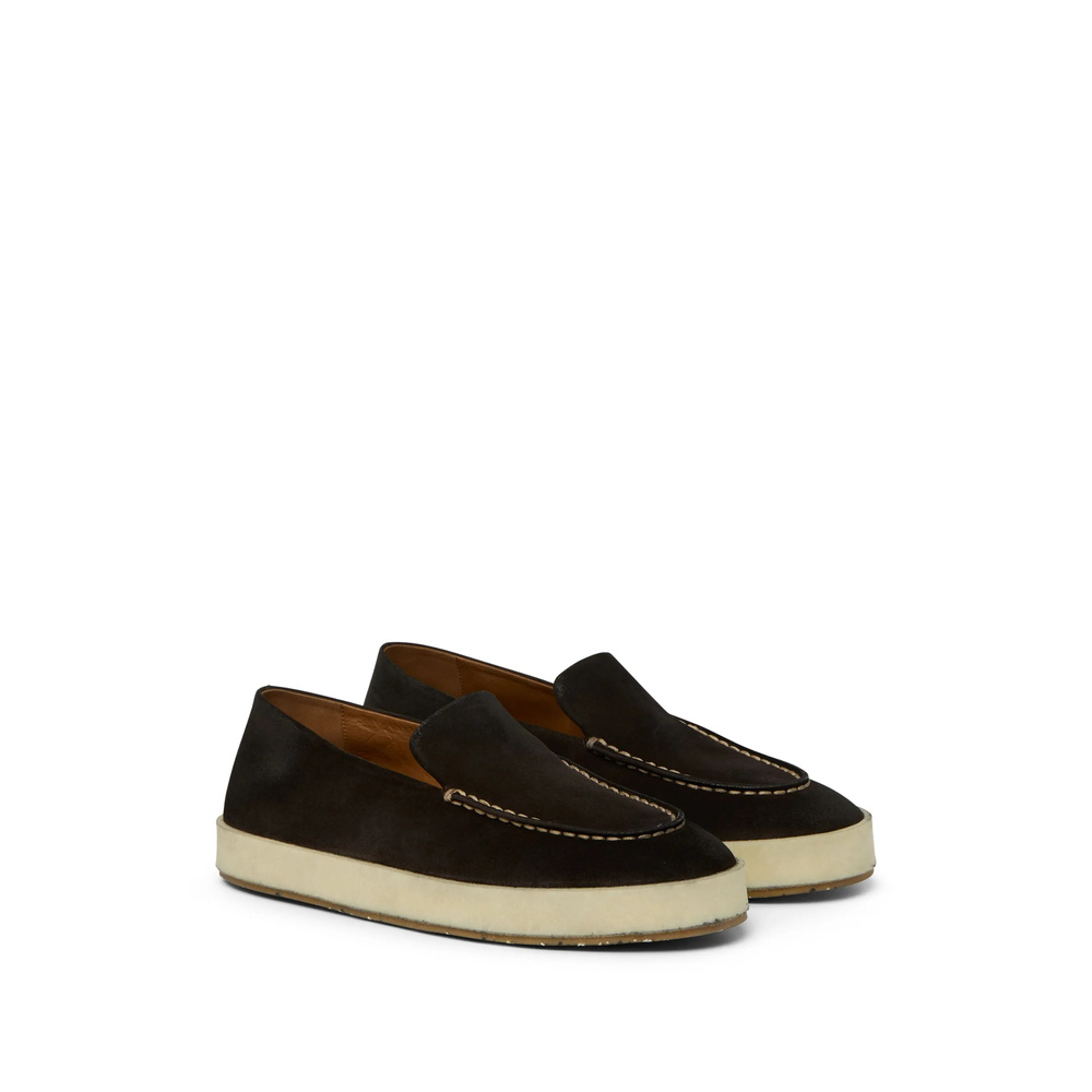 Marsèll Cassablocco Reversed Leather Loafers In Black