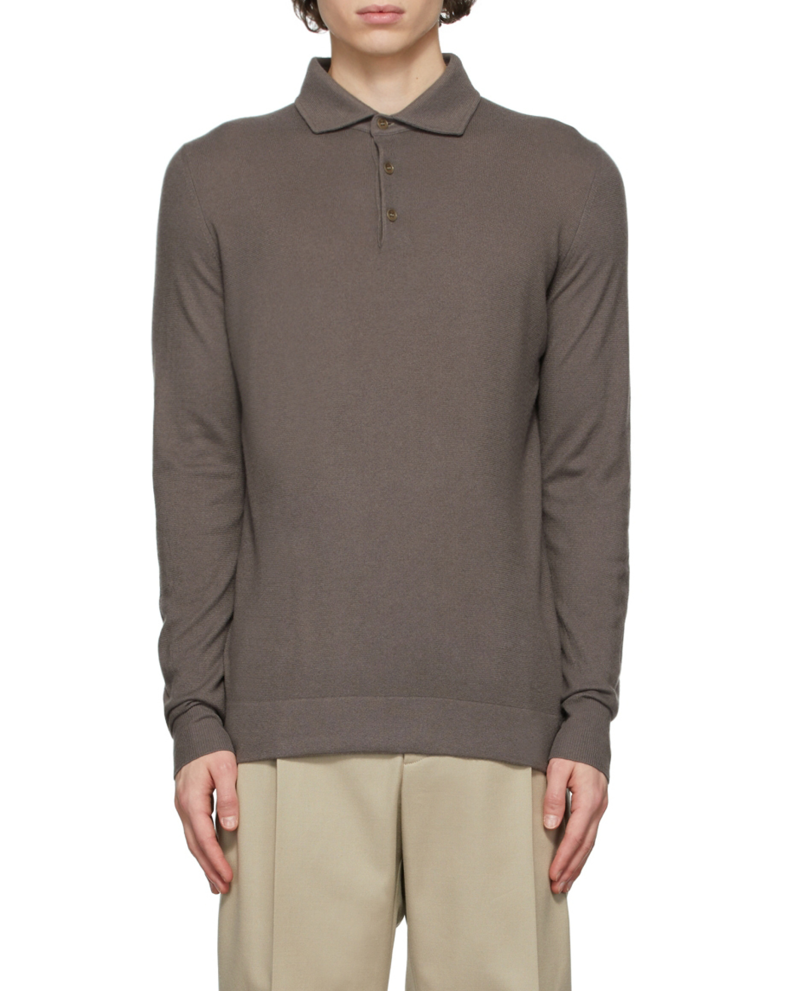 Loro Piana Logo Polo Shirt In Green