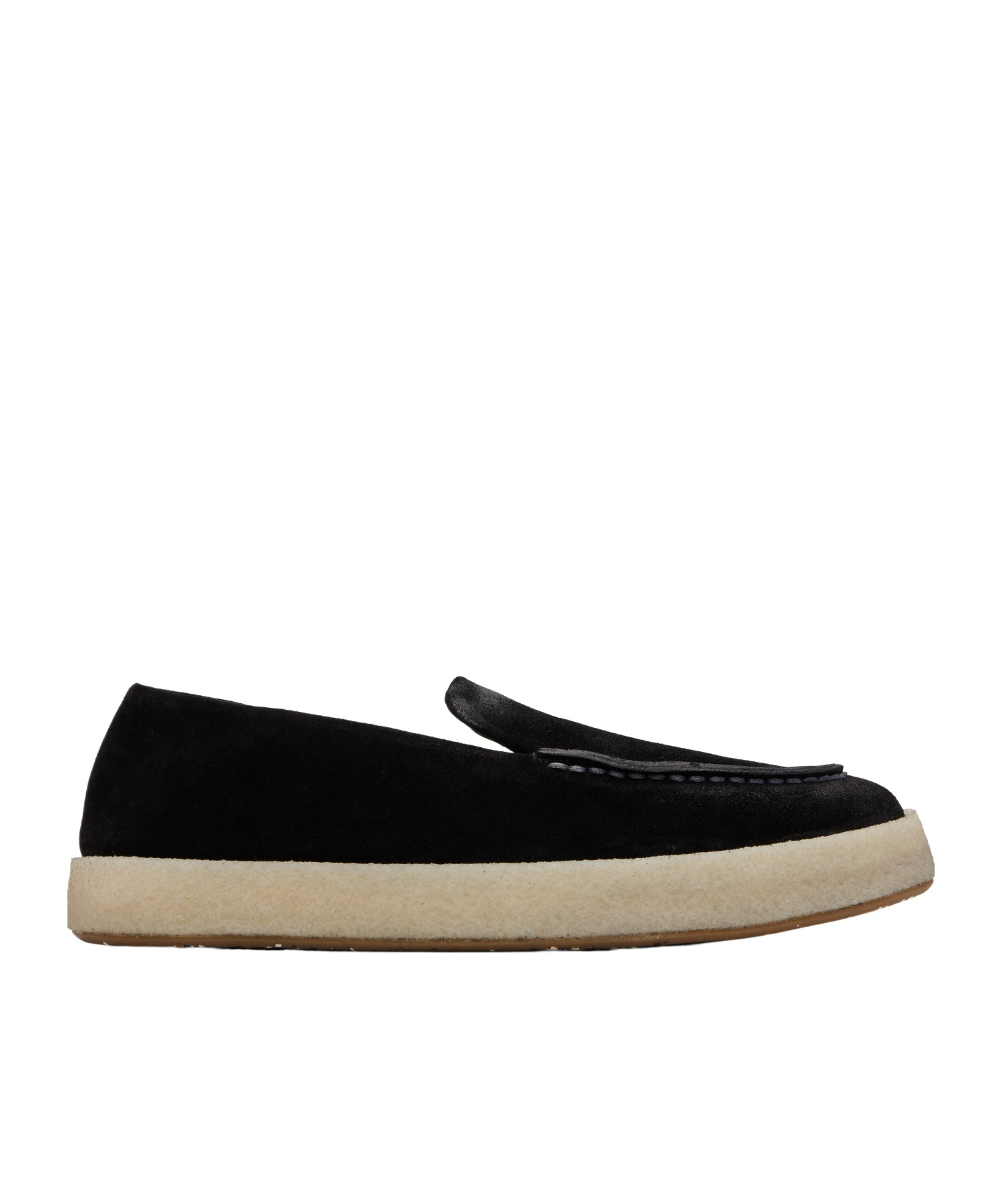Marsèll Cassablocco Reversed Leather Loafers In Black