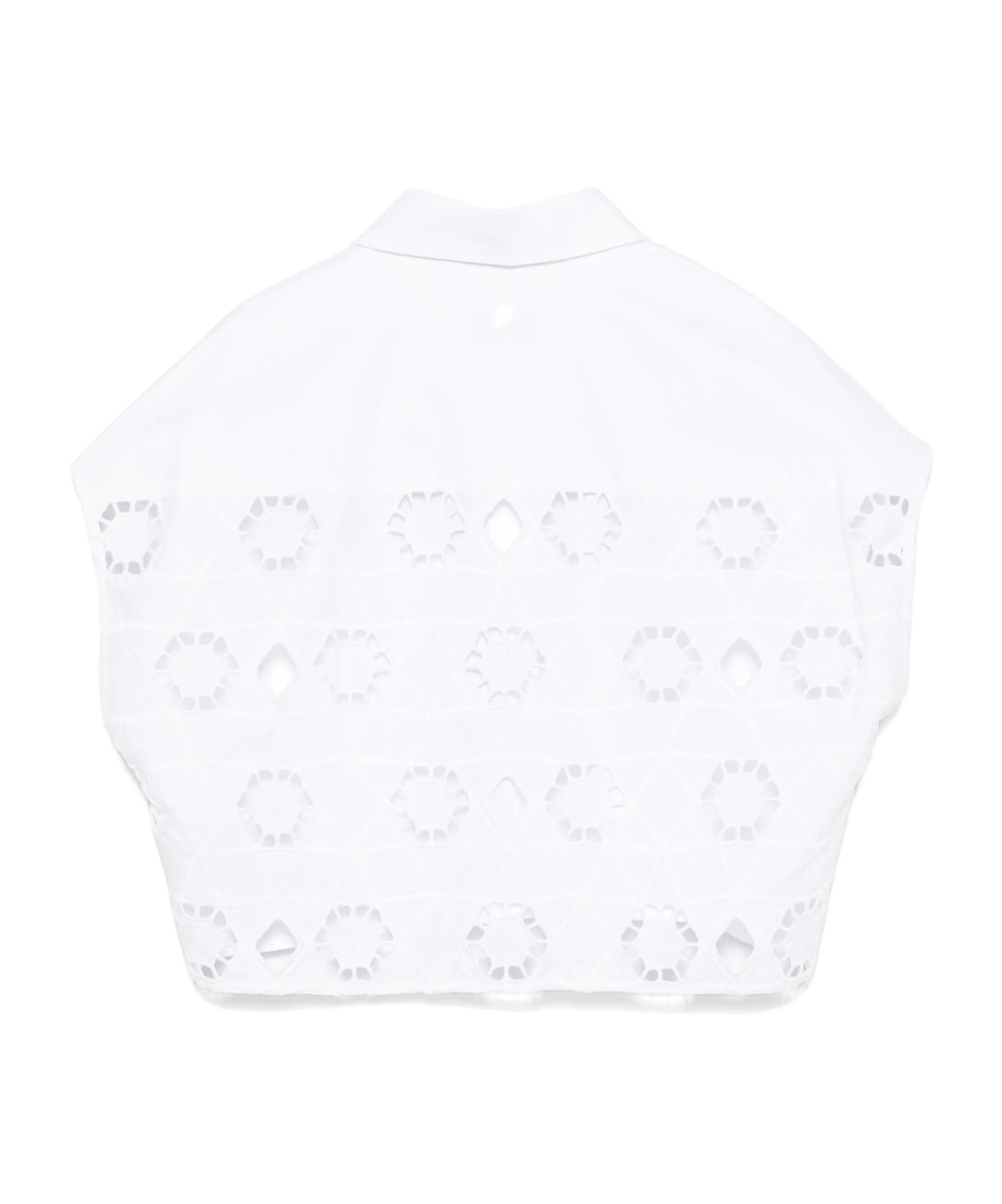 Dondup Embroidered Shirt In White