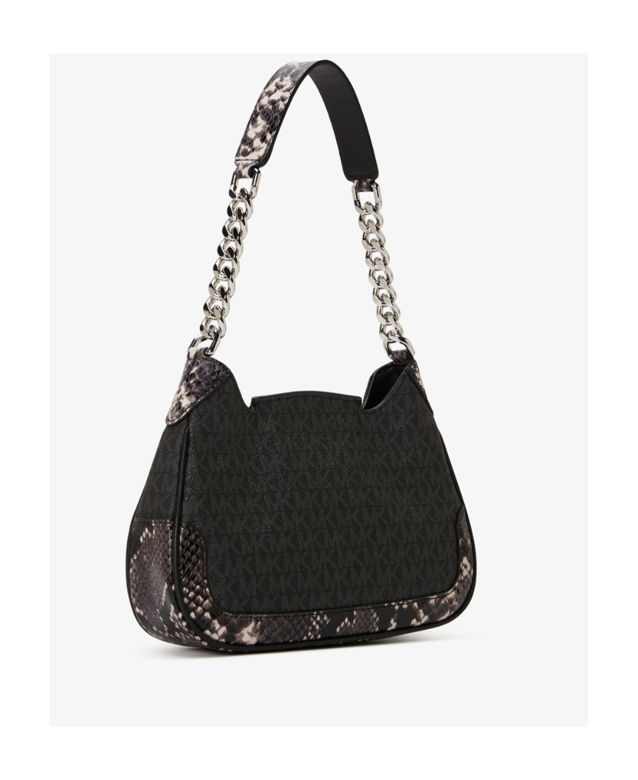 Michael Michael Kors Hally Small Presbyopia Shoulder Bag In Black