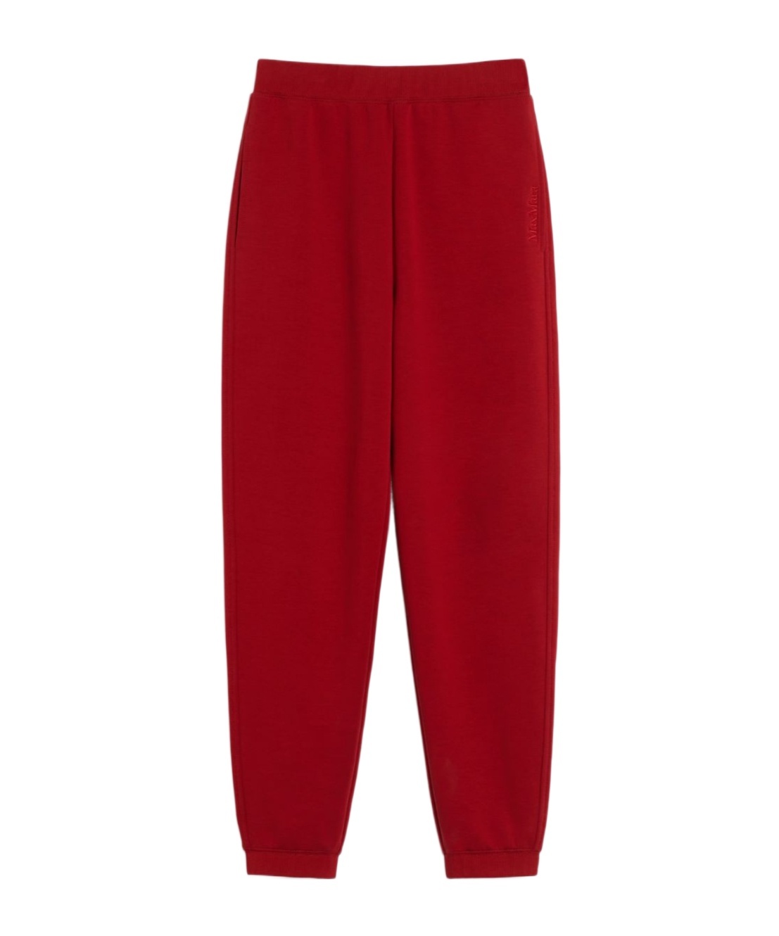 Max Mara Jersey Joggers In Red